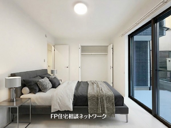 ■寝室■本画像はAIがCGで家具作成しており、実際の現地に家具は設置されておりません。また、販売価格に家具等は含まれておりません。