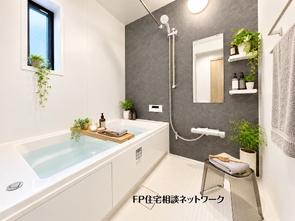 本画像の植栽、小物、タオル等はCG生成の配置イメージです。販売価格にこれらは含まれず、付帯しません。
