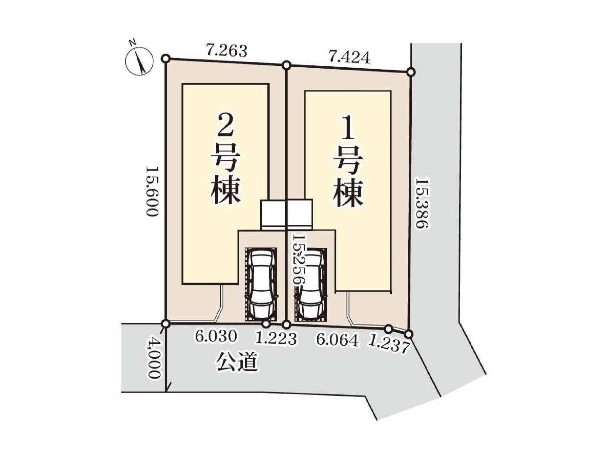 区画図:  