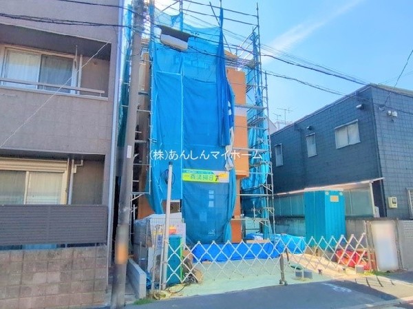 外観:上棟(2025/08/15:撮影)