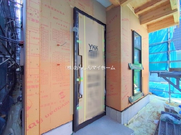 外観:上棟(2025/08/15:撮影)