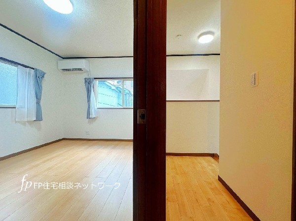 全室2面採光の居室部分。いつも明るく風通しの良い空間は、健康的な日常生活を助ける快適な居住スペースとなります。