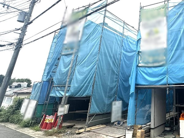 外観:現地写真（建築中）