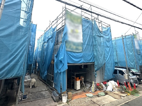 外観:現地写真（建築中）