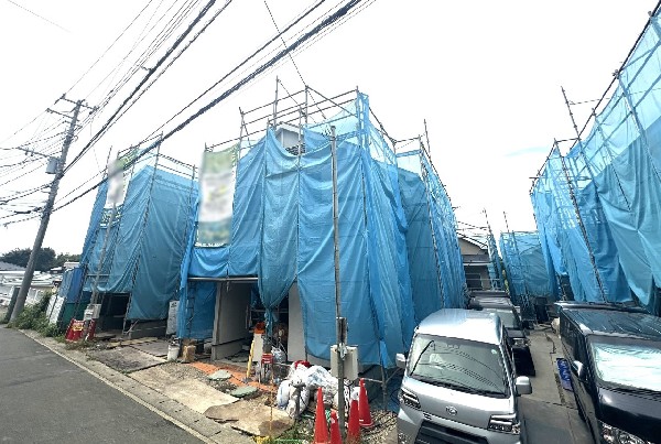 外観:現地写真（建築中）