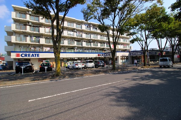 周辺環境:クリエイト柿の木台店(スーパーやコンビニとともに生活に欠かせないという方も多いドラッグストアは、近所にあると頼もしい限りですね。)