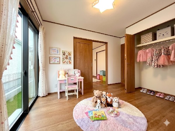 ■子供部屋■  本画像はAIがCGで家具作成しており、実際の現地に家具は設置されておりません。また、販売価格に家具等は含まれておりません。