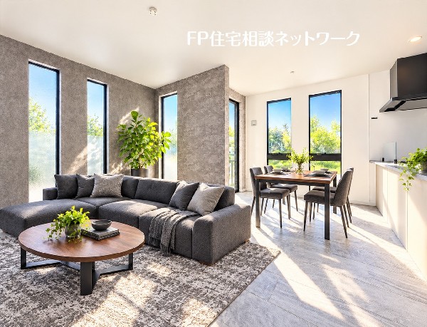 本画像の家具、家電、植栽、小物等はCGイメージで販売価格にも含まれず、付帯しません。
