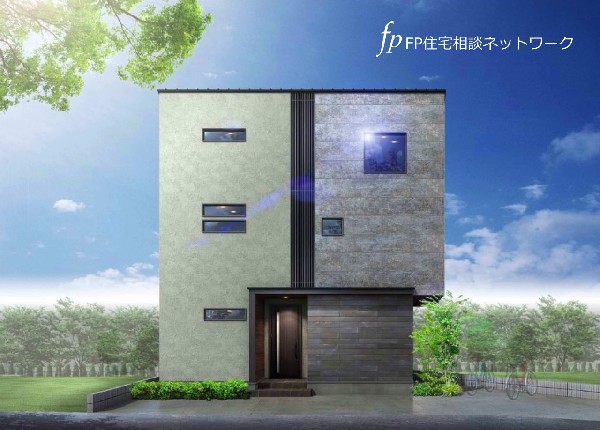 外観:LDKが21帖の大型4LDK。建物面積103.24平米なのでパントリーやシューズクロークなど収納力が豊富。