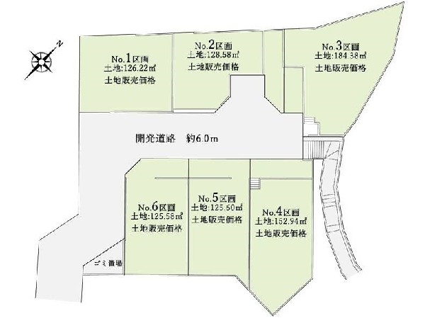 区画図:四季を通じて自然と触れ合えるスポットが周辺には盛りだくさん！お散歩やジョギング、週末のご家族での遊びに最適です。暮らしの夢を育む理想の住まいがここにはあります。