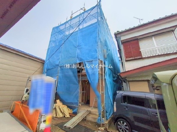 外観:上棟(2025/10/01:撮影)