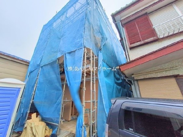 外観:上棟(2025/10/01:撮影)