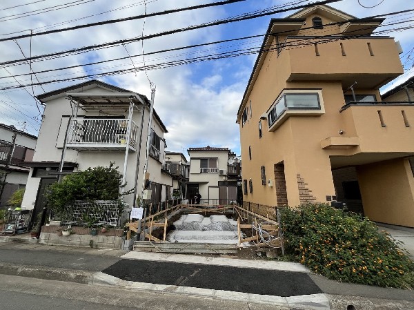 外観:現地写真（2025年10月撮影、建築前）