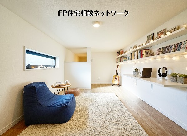 【ロフト】  本画像はAIがCGで家具・小物・棚を作成しており、実際の現地に家具は設置されておりません。また、販売価格に家具等は含まれておりません。