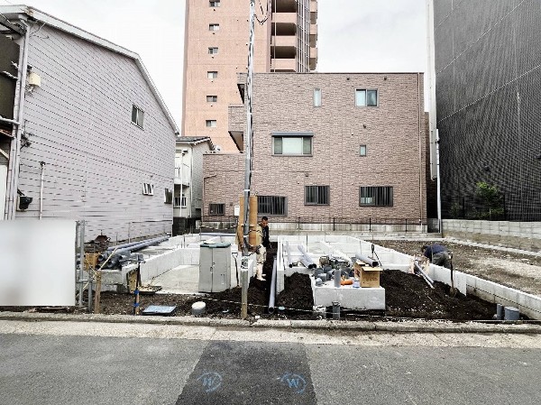 外観:現地写真（建築中）