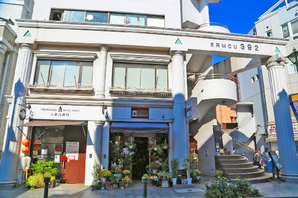 周辺環境:エルム３９２ビル（西洋風建築）(ギリシャ風建築の風情ただよう商店街には、個性光る素敵なお店がいっぱい。)