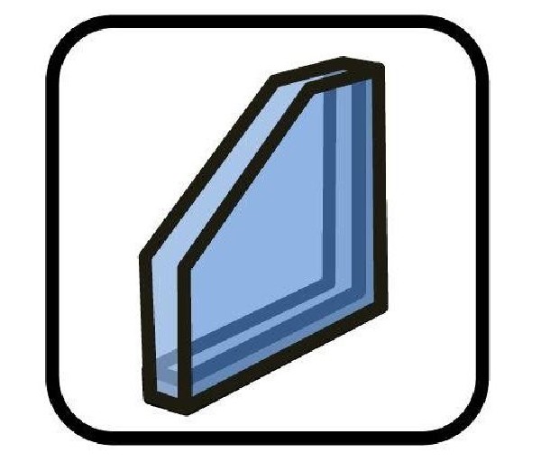 ペアガラス　太陽の日射熱を50％以上カットして、夏は涼しく冬は暖房熱を外へ逃がしません。冷暖房効率をアップして、節電にも貢献。