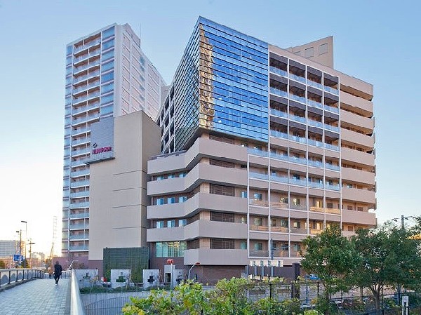 周辺環境:川崎幸病院(急性期医療を担う地域の中核病院として365日、24時間「断らない救急」を実践しています。)