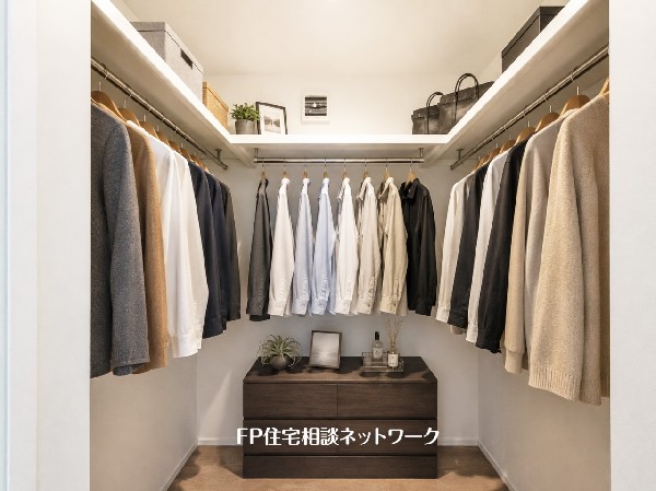 ■WIC■本画像はAIがCGで家具作成しており、実際の現地に家具は設置されておりません。また、販売価格に家具、小物等は含まれておりません。