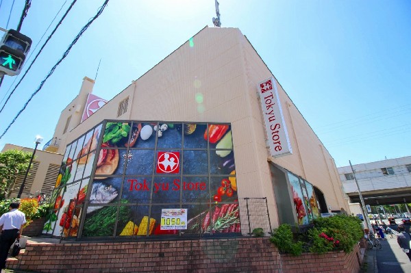 周辺環境:東急ストアあざみ野店(あざみ野駅前にあるスーパーマーケット。営業時間は6時～深夜1時までで、様々な時間帯に利用することができます。)