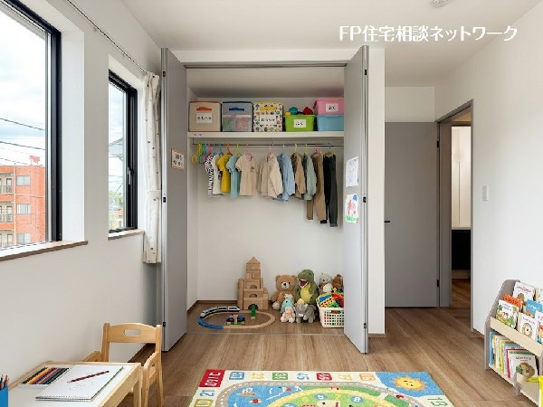 ■子供部屋■本画像はAIがCGで家具作成しており、実際の現地に家具は設置されておりません。また、販売価格に家具、小物等は含まれておりません。
