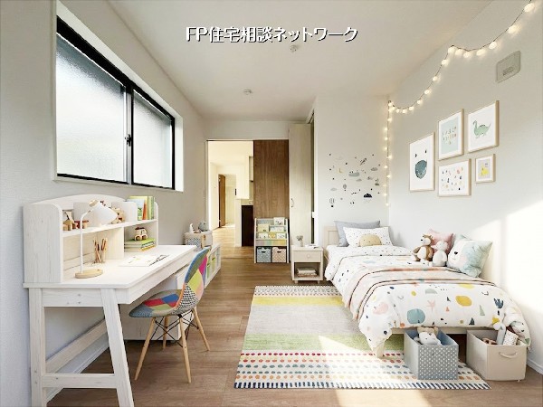 【洋室│5.2帖】本画像はAIがCGで家具作成しており、実際の現地に家具は設置されておりません。また、販売価格に家具等は含まれておりません。