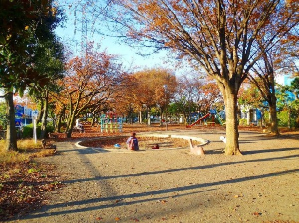 周辺環境:井田公園(子どもが走り回れる広さの公園です。昭和後期につくられた第二次ベビーブームのための公園です。公園の設備にはトイレがあります。)
