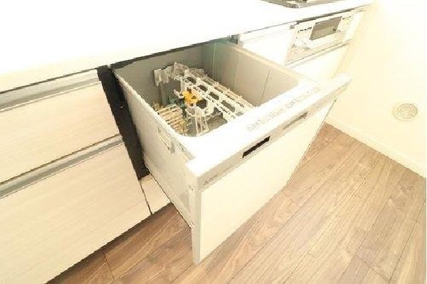 建物プラン例　建物価格2000万円（税込）建物面積面積100m2　あったらいいなの代表的な設備である食洗機。