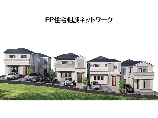 外観:大通りから1本入った閑静な大型分譲地にスタイリッシュなデザイナーズ住宅が誕生！カースペースも2台駐車可能です。