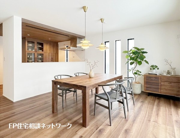 【LDK│19.25帖】本画像はAIがCGで家具を作成しており、実際の現地に家具は設置されておりません。また、販売価格に家具等は含まれておりません。