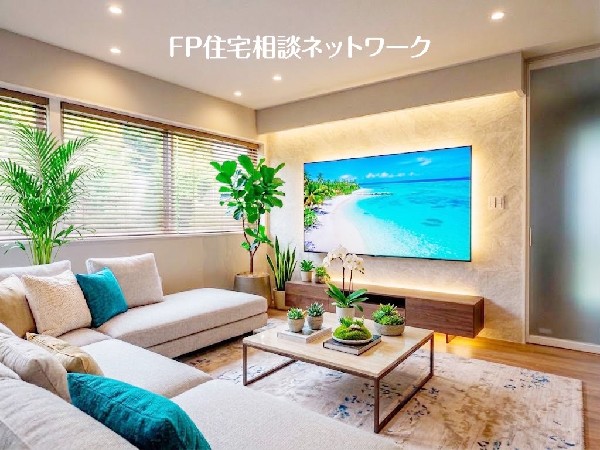 【LDK│20帖】  本画像はAIがCGで家具を作成しており、実際の現地に家具は設置されておりません。また、販売価格に家具等は含まれておりません。