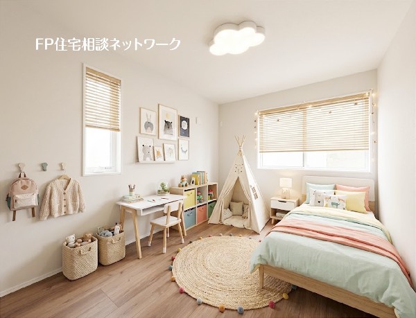 【洋室│6.5帖】  本画像はAIがCGで家具を作成しており、実際の現地に家具は設置されておりません。また、販売価格に家具等は含まれておりません。