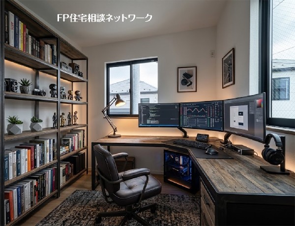 【洋室│4.5帖】  本画像はAIがCGで家具を作成しており、実際の現地に家具は設置されておりません。また、販売価格に家具等は含まれておりません。