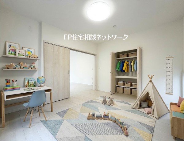 【洋室│7.1帖】  本画像はAIがCGで家具を作成しており、実際の現地に家具は設置されておりません。また、販売価格に家具等は含まれておりません。