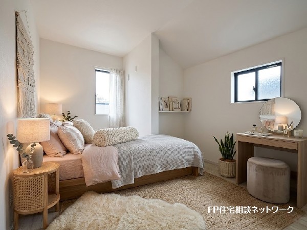 ■洋室■本画像はAIがCGで家具作成しており、実際の現地に家具は設置されておりません。また、販売価格に家具、小物等は含まれておりません。