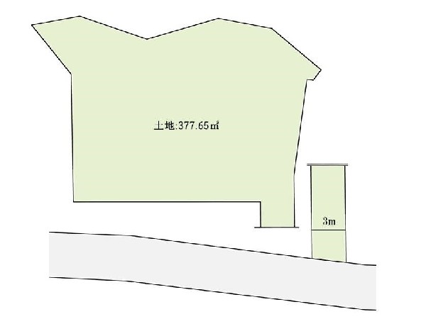 区画図:閑静な住宅地で子育て家族にピッタリ。毎日のお散歩も快適な緑に恵まれたエリアで、自然に包まれた穏やかな暮らしを実現するための、ゆとりある住環境が整っています。緑の潤いを感じながらホッと生活できそう。