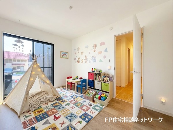 ■子供部屋■本画像はAIがCGで家具作成しており、実際の現地に家具は設置されておりません。また、販売価格に家具、小物等は含まれておりません。