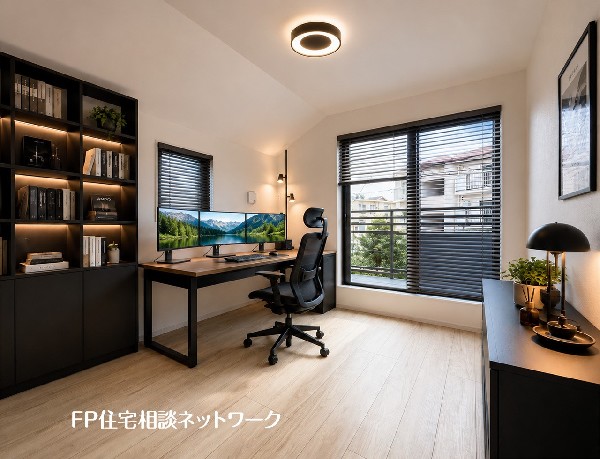 【洋室│5.2帖】  本画像はAIがCGで家具を作成しており、実際の現地に家具は設置されておりません。また、販売価格に家具等は含まれておりません。
