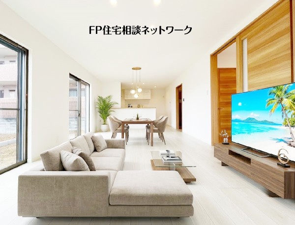 【LDK│20帖】本画像はAIがCGで家具を作成しており、実際の現地に家具は設置されておりません。また、販売価格に家具等は含まれておりません。