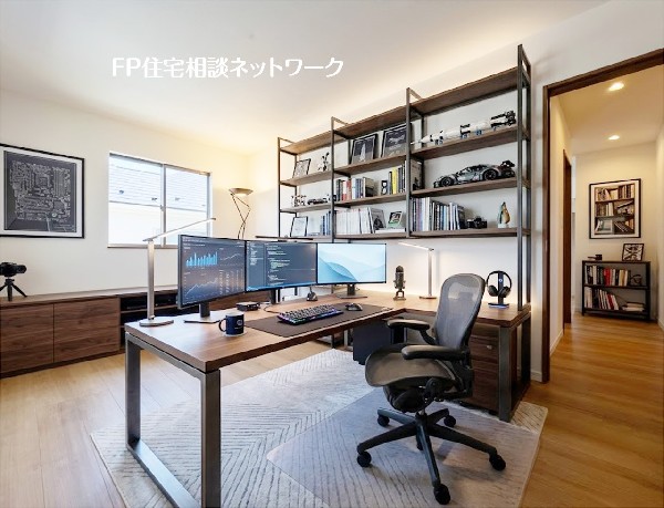 【洋室│7.5帖】本画像はAIがCGで家具を作成しており、実際の現地に家具は設置されておりません。また、販売価格に家具等は含まれておりません。