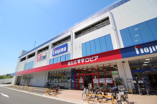 周辺環境:食生活ロピア川崎水沢店(異業種コラボ店舗ロピア・マツモトキヨシ・ノジマがオープン。ローコストをうたい文句にしたお店が、一つ館に集まりました)