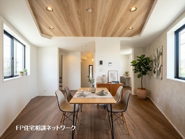 【LDK】  本画像はAIがCGで家具を作成しており、実際の現地に家具は設置されておりません。また、販売価格に家具等は含まれておりません。