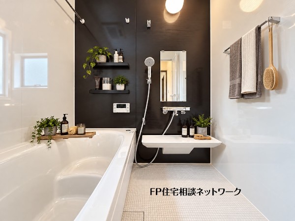 本画像の小物、タオル、植栽等はCGの配置イメージです。販売価格にこれらは含まれません。