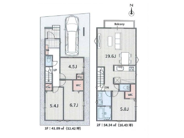 参考プラン　間取り：4LDK、建物参考価格：1710万円（税込）、建物面積：95.45平米