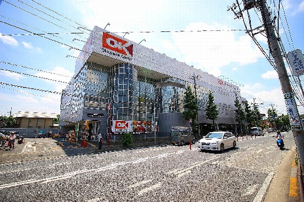 周辺環境:オーケー野川店　(食べ盛りのお子様がいらっしゃるご家庭の強い味方、魅力の量・価格のスーパーが近くにあると、とても心強いです。)