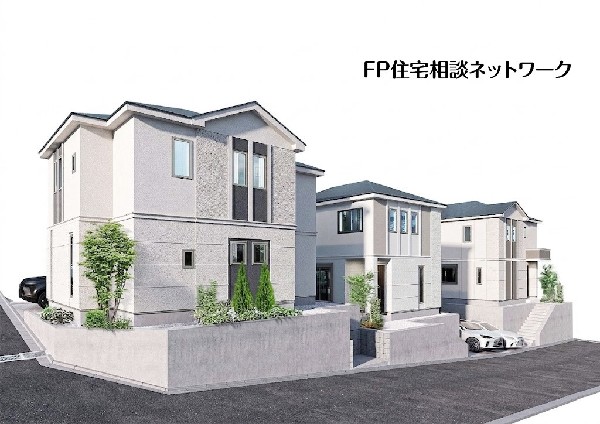 外観:3路線利用可能なターミナル駅「溝の口」まで徒歩21分！高低差も少なく、都内へのアクセス良好。土地面積125m2以上の全16棟の大型分譲地です。