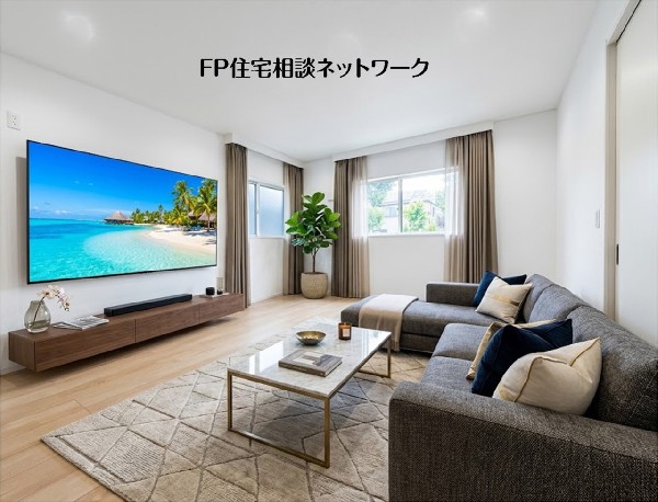 【LDK│19.9帖】  本画像はAIがCGで家具を作成しており、実際の現地に家具は設置されておりません。また、販売価格に家具等は含まれておりません。