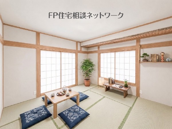 ■和室■本画像はAIがCGで家具作成しており、実際の現地に家具は設置されておりません。また、販売価格に家具等は含まれておりません。