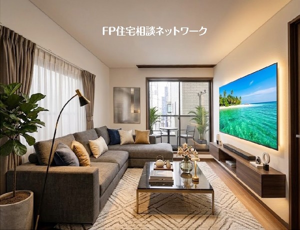 【洋室│6帖】  本画像はAIがCGで家具を作成しており、実際の現地に家具は設置されておりません。また、販売価格に家具等は含まれておりません。