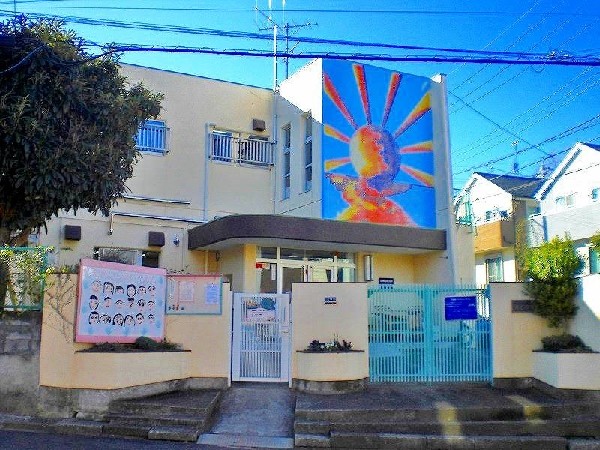 周辺環境:高石保育園(保育目標は「た」楽しくあそぶ子ども「か」考える子ども「い」意欲のある子ども「し」自分を好きになれる子ども)